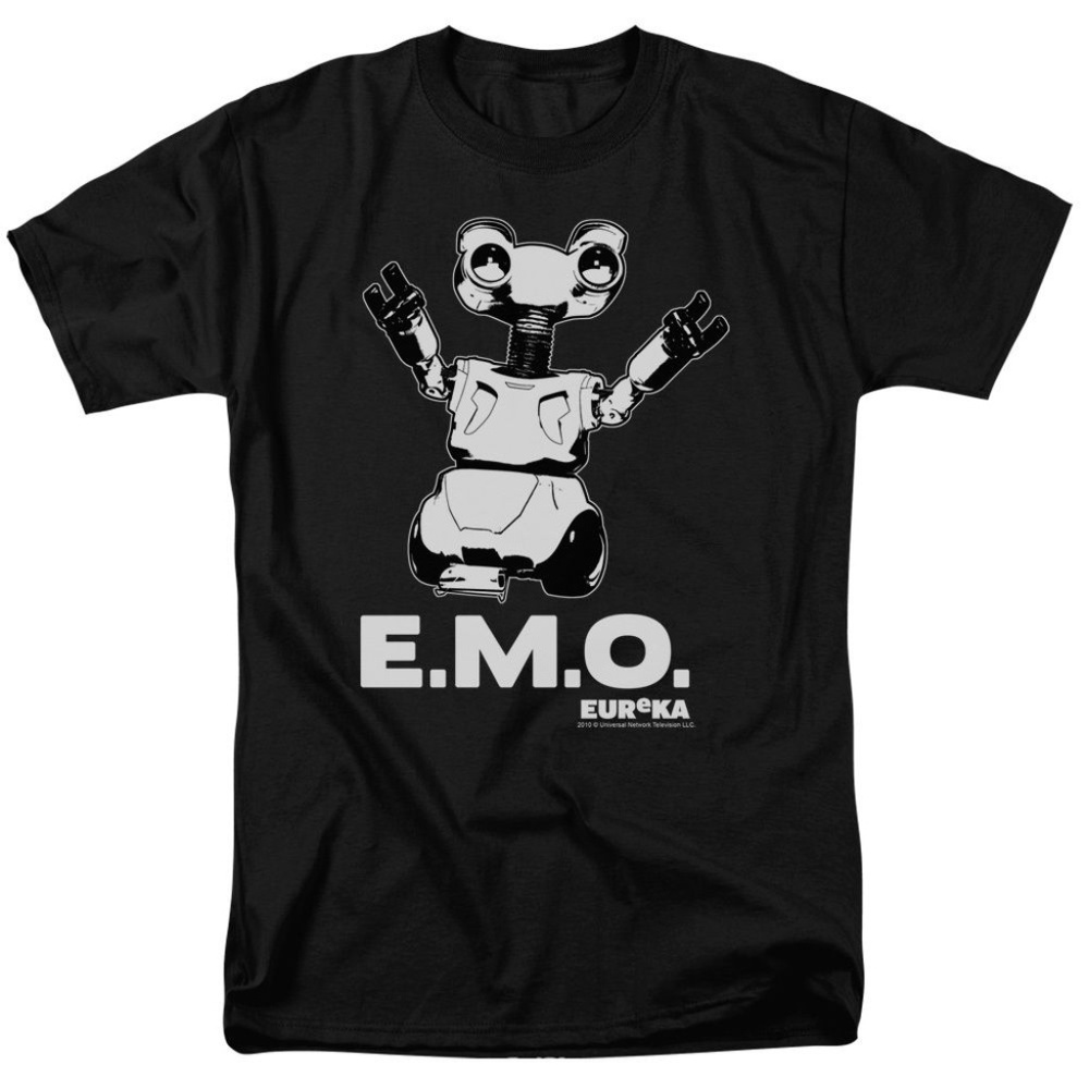 Eureka E.M.O. Juniors T-Shirt 100% cotton Black
